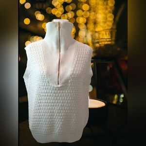 Simply Southern White Sleeveless Top